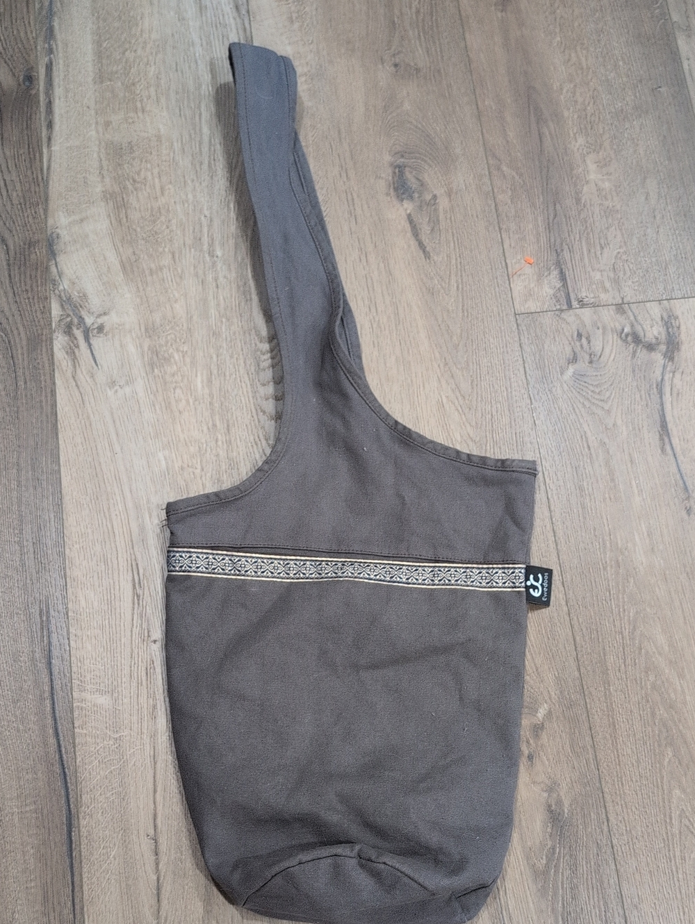 Ewedoos Yoga Mat Bag Single-Shoulder Tote Bag in Dark Brown